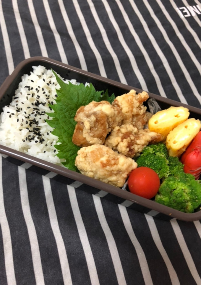 男子高校生弁当★38 から揚げ弁当-レシピのメイン写真