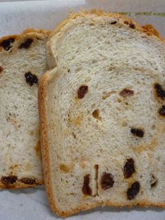 レーズン食パン(HB)-レシピのメイン写真