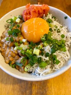 納豆しらすご飯-レシピのメイン写真