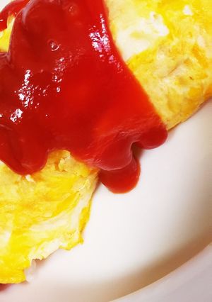 ベーコンと玉ねぎのオムライス-レシピのメイン写真