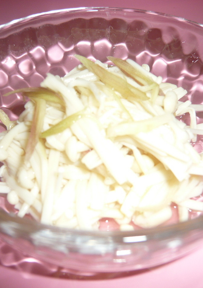 えのきとみょうがの酢の物-レシピのメイン写真