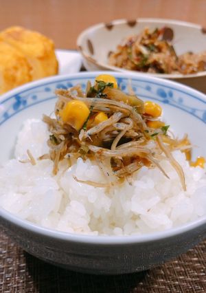 【エコレシピ】なすとじゃこのふりかけ-レシピのメイン写真