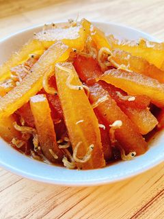 とろける食感♡冬瓜とじゃこの甘辛炒め煮-レシピのメイン写真