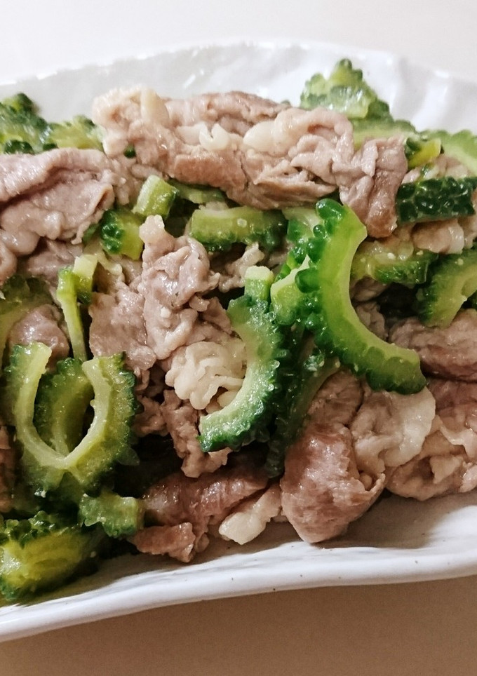 簡単！ゴーヤと豚肉の味噌炒め-レシピのメイン写真
