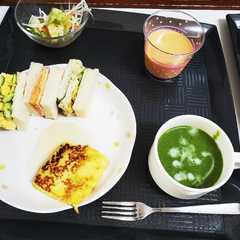 ある老人施設の食物繊維満点朝食-レシピのメイン写真