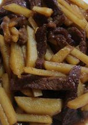 人気者☆牛肉の和風カレーいため-レシピのメイン写真