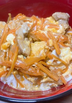 簡単☆フライパンで親子丼-レシピのメイン写真