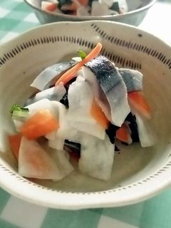 “さんま甘酢しめ”と大根なます-レシピのメイン写真