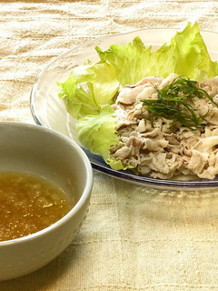 玉ねぎぽん酢でさっぱりと♪冷たい豚しゃぶ-レシピのメイン写真