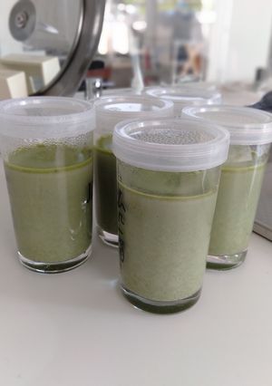 抹茶豆乳プリン-レシピのメイン写真