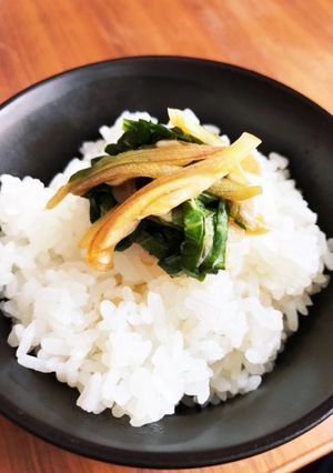 ご飯のお供♡大葉と茗荷のニンニク醤油漬け-レシピのメイン写真