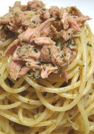 食べる程痩せる?!ツナ胡麻ジェノベーゼ-レシピのメイン写真