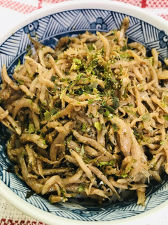 山椒をきかせた●しらすのくぎ煮風丼-レシピのメイン写真