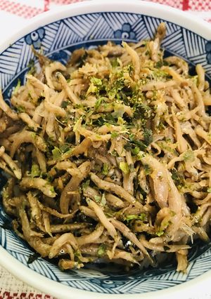 山椒をきかせた●しらすのくぎ煮風丼-レシピのメイン写真