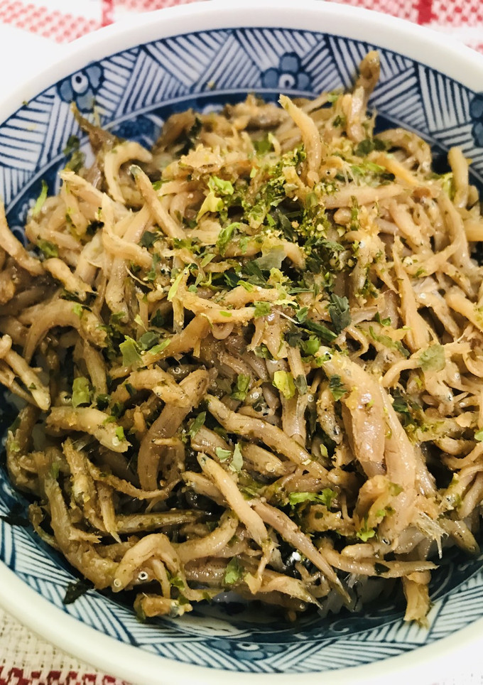 山椒をきかせた●しらすのくぎ煮風丼-レシピのメイン写真