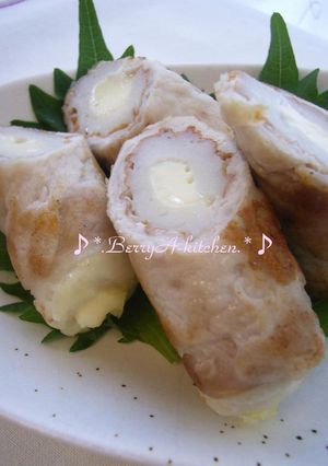 チーちく豚肉まき-レシピのメイン写真