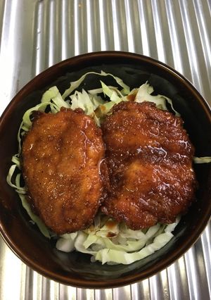 ソースカツ丼-レシピのメイン写真