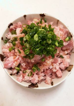 コク旨簡単ねぎとろ丼*のり玉&ごま油!-レシピのメイン写真
