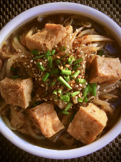 レンジだけ*もやしと厚揚げの胡麻味噌あえ-レシピのメイン写真