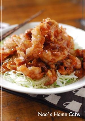 甘酢*豚竜田-レシピのメイン写真