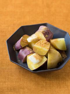 蒸し芋のみそバターがけ-レシピのメイン写真