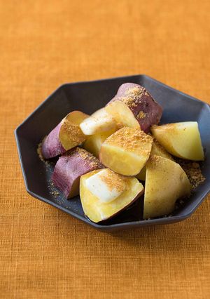 蒸し芋のみそバターがけ-レシピのメイン写真