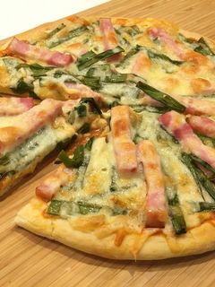 「一光」ネギのピザ-レシピのメイン写真