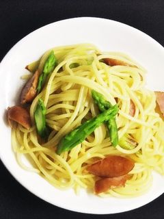 和風アスパラとウインナーのパスタ-レシピのメイン写真