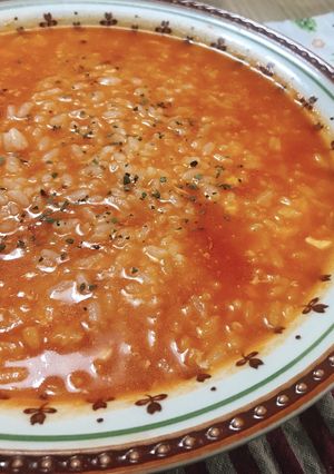 ケチャップとピザソースのトマトリゾット-レシピのメイン写真