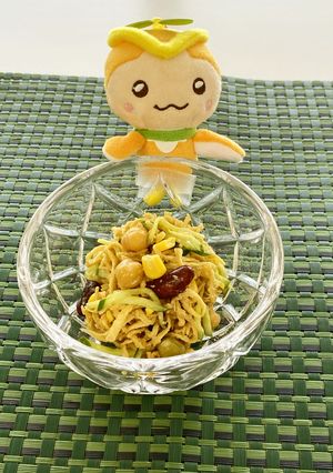災害時に役立つ！　切り干し大根サラダ-レシピのメイン写真