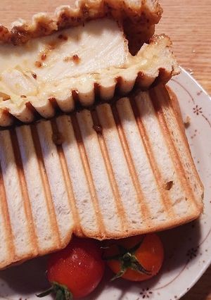 厚揚げでホットサンド-レシピのメイン写真