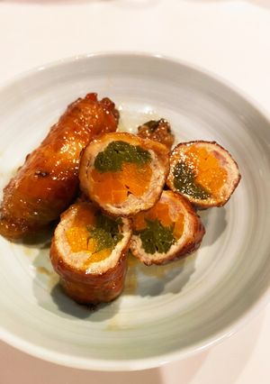 豚ロースで野菜巻き(にんじんとピーマン)-レシピのメイン写真