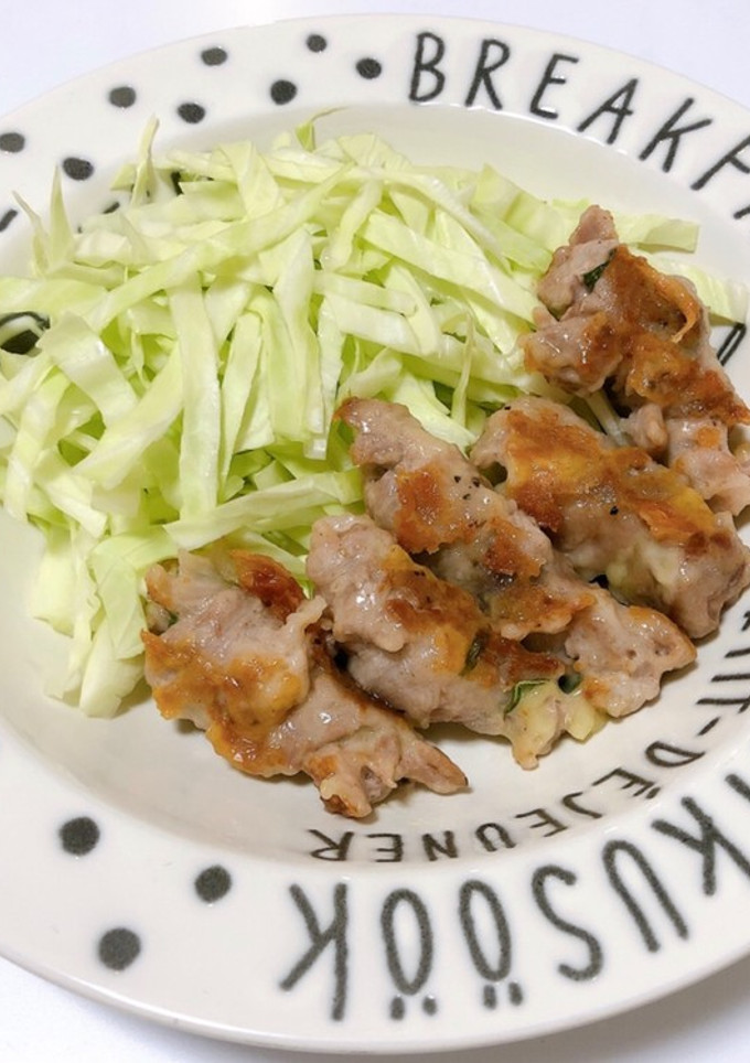 チーズとろとろ！豚こまの大葉チーズ巻き-レシピのメイン写真