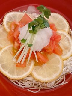 夏にさっぱり☆レモントマトそうめん-レシピのメイン写真