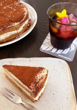 糖質オフのスポンジケーキでティラミス-レシピのメイン写真