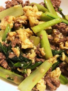 超楽々 牛肉オイスターソース炒め作ります-レシピのメイン写真