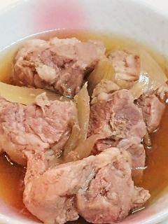 豚肩ロースとオニオンの煮込み-レシピのメイン写真