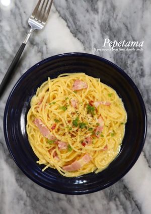 レンジで簡単！ぺぺたま-レシピのメイン写真