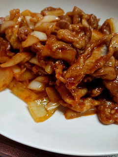 豚肉玉ねぎのケチャップ炒め-レシピのメイン写真