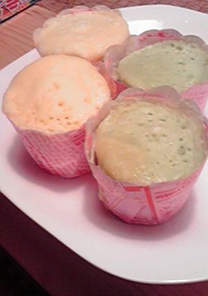 ホットケーキミックスで美味しい蒸しパン-レシピのメイン写真