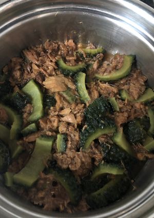ゴーヤの煮物　タカラ本みりん使用-レシピのメイン写真