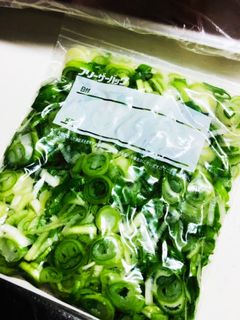 長ネギ♡冷凍保存-レシピのメイン写真