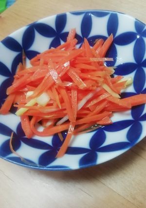 にんじんとネギの中華風マリネ-レシピのメイン写真