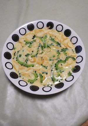 ゴーヤの茶碗蒸し-レシピのメイン写真