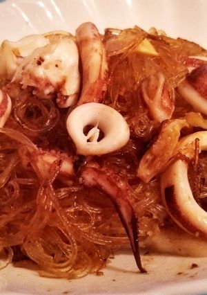 タイ風イカの春雨蒸し-レシピのメイン写真