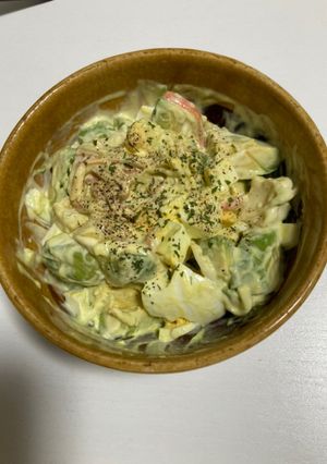 アボカド卵カニカママヨ和え-レシピのメイン写真