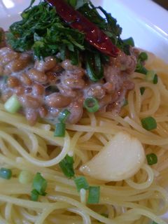 納豆ぺペロンチーノ-レシピのメイン写真