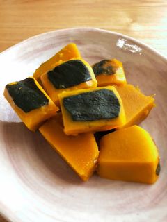 かぼちゃは汗をかかせてから煮る-レシピのメイン写真