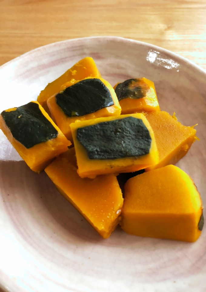 かぼちゃは汗をかかせてから煮る-レシピのメイン写真