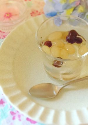 ヘルシー☆やわやわ無糖寒天♪-レシピのメイン写真